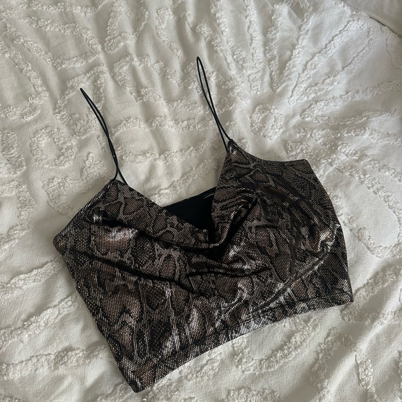 Snake Print Women's Tank Top - Picture 1 of 2
